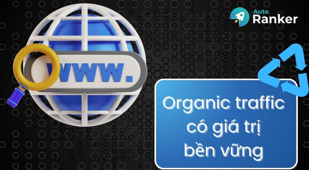 Organic traffic mang giá trị bền vững