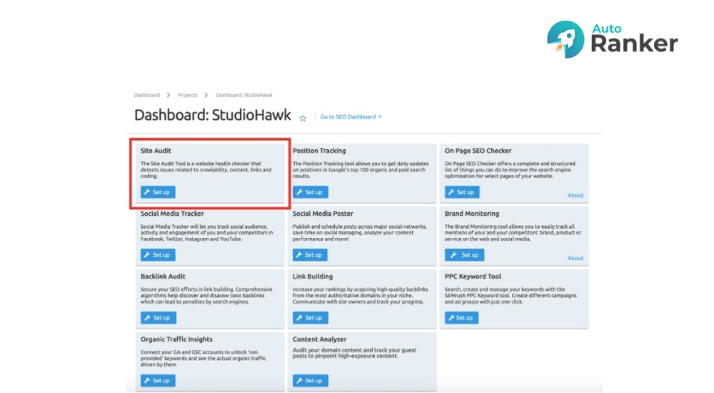 Xử lý link gãy với Semrush