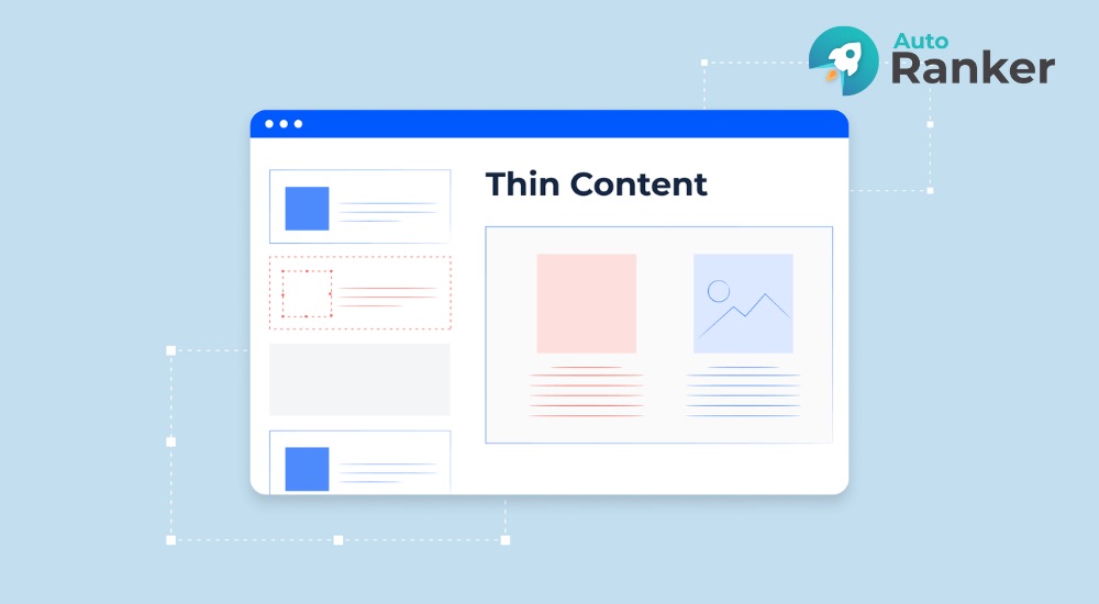 Nội dung quá ngắn, không đầy đủ thông tin (thin content)