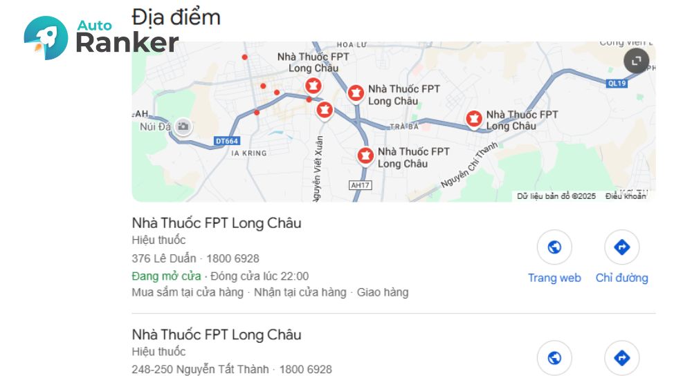 Hệ thống nhà thuốc Long Châu