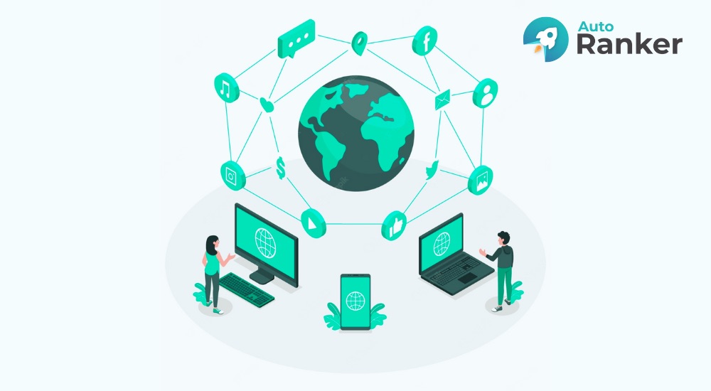 Liên kết giữa các blog vệ tinh giúp truyền sức mạnh, tăng giá trị backlink và kéo traffic về website chính