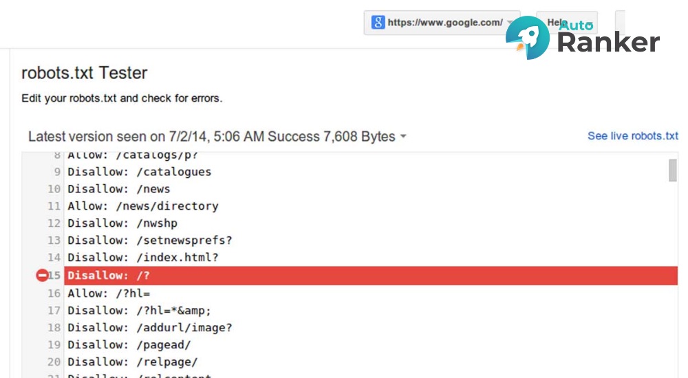 Cách kiểm tra file robots txt trên website