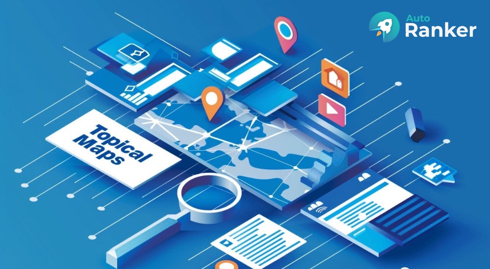 Topical Map xác định và kết nối các chủ đề chính - phụ, để xây dựng nội dung chuyên sâu cho website
