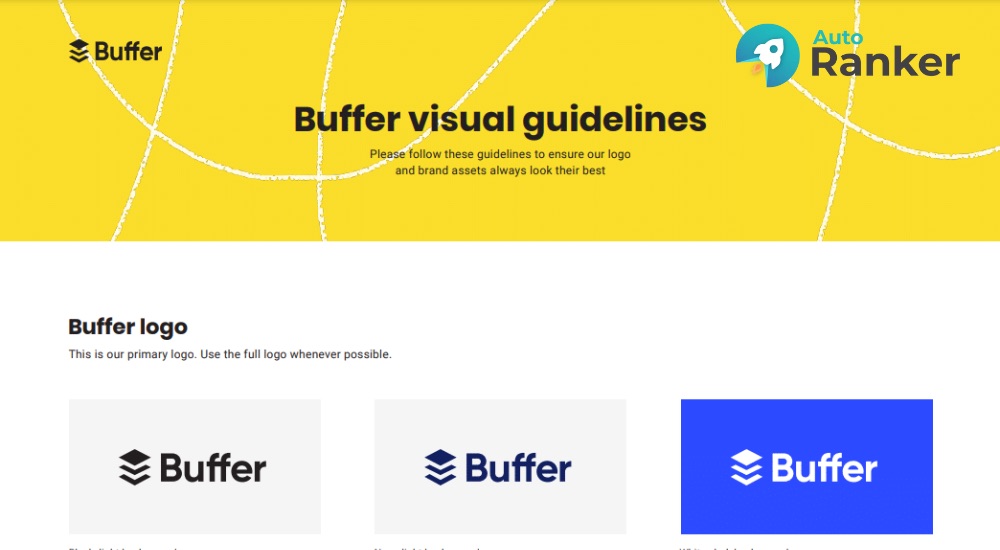 Content guideline của Buffer