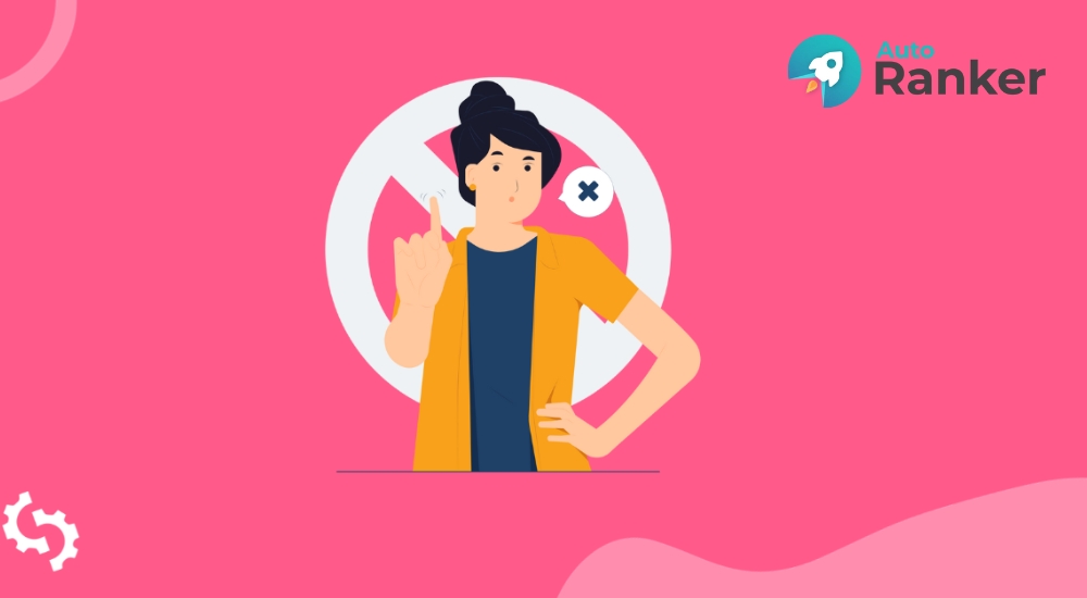 Không theo dõi tác vụ thủ công sau khi disavow dễ bỏ sót tín hiệu từ Google