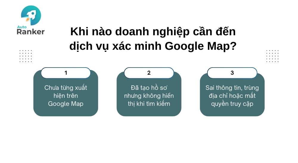 Khi nào doanh nghiệp cần đến dịch vụ xác minh Google Map