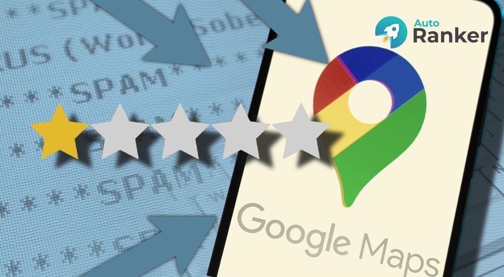 báo cáo đánh giá spam trên Maps