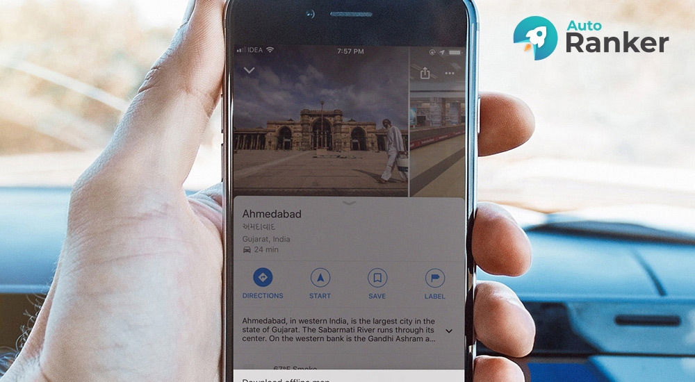 cách dùng bản đồ offline Google Maps