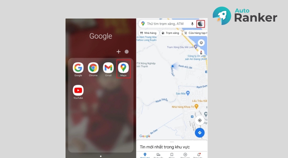 cách dùng bản đồ offline Google Maps