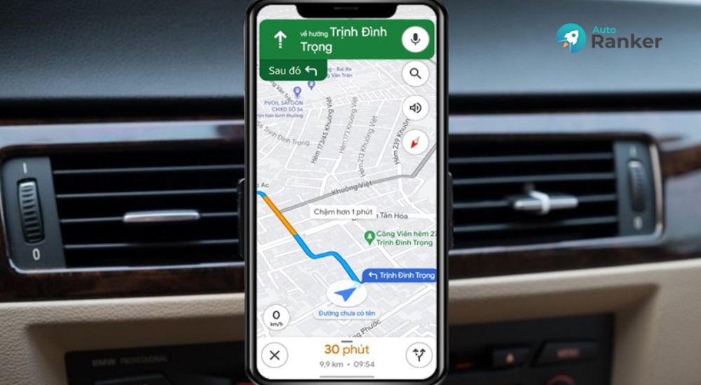 đo tốc độ trên Google Maps