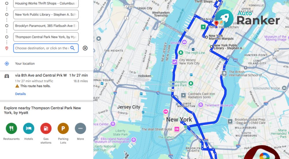 xem tình trạng giao thông Google Maps