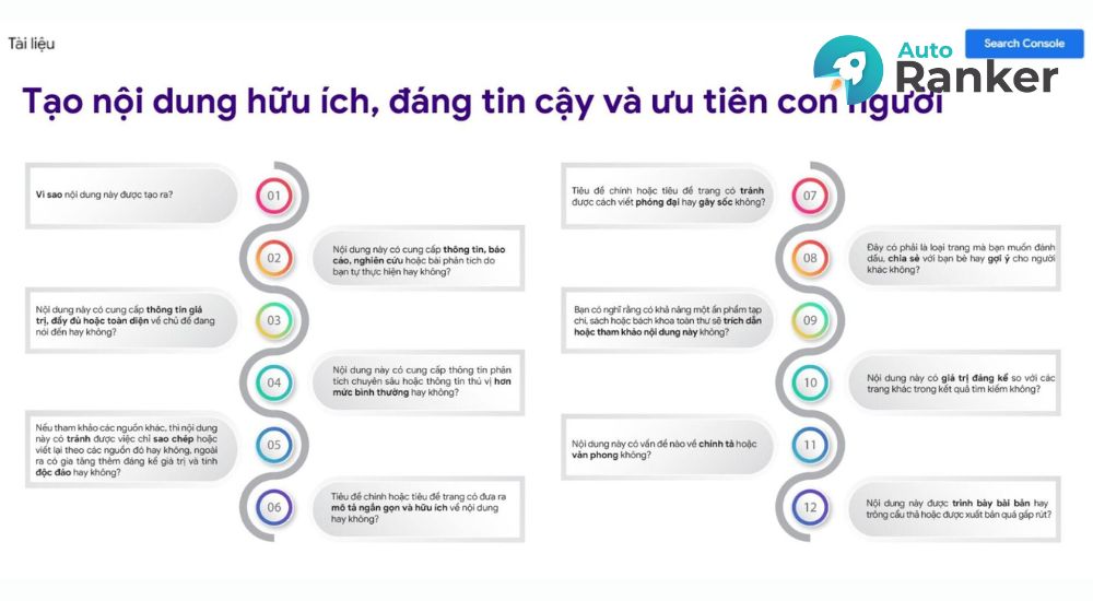 mẹo viết bài chuẩn Google