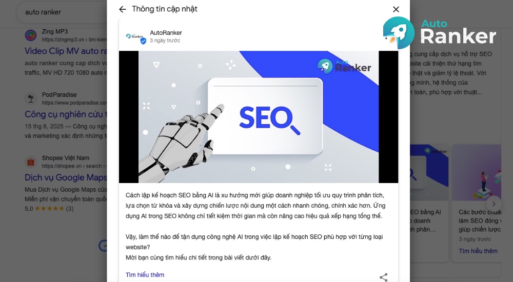 yếu tố xếp hạng Google Maps